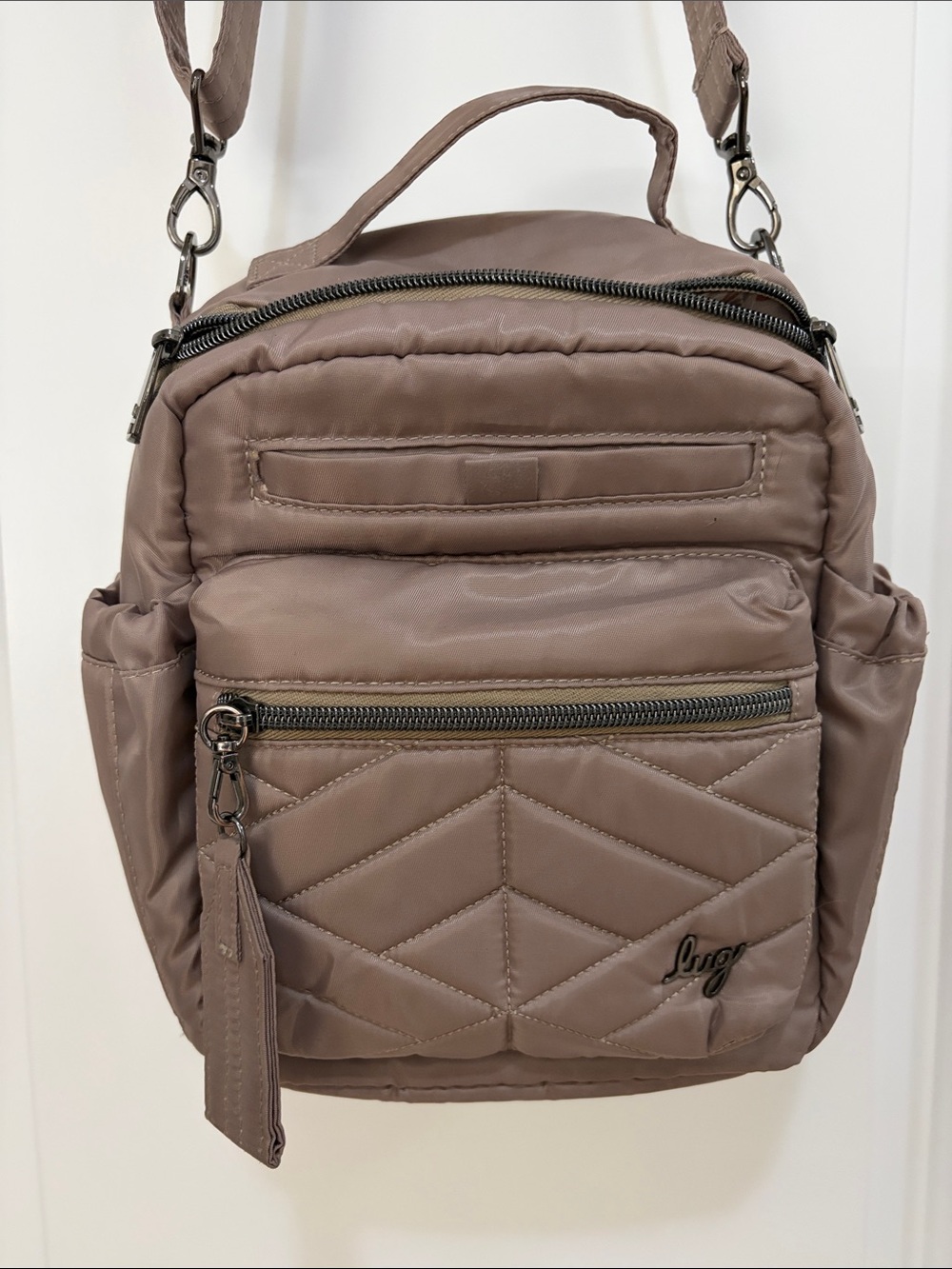 Lug Alpine Quilted Crossbody Bag